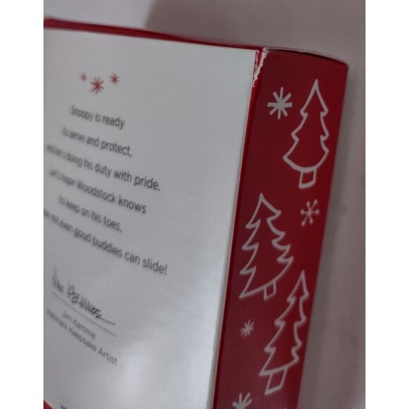 Snoopy Peanuts Hallmark 2014 Police Officer Snoopy Spotlight 17th Woodstock Car - Picture 11 of 13